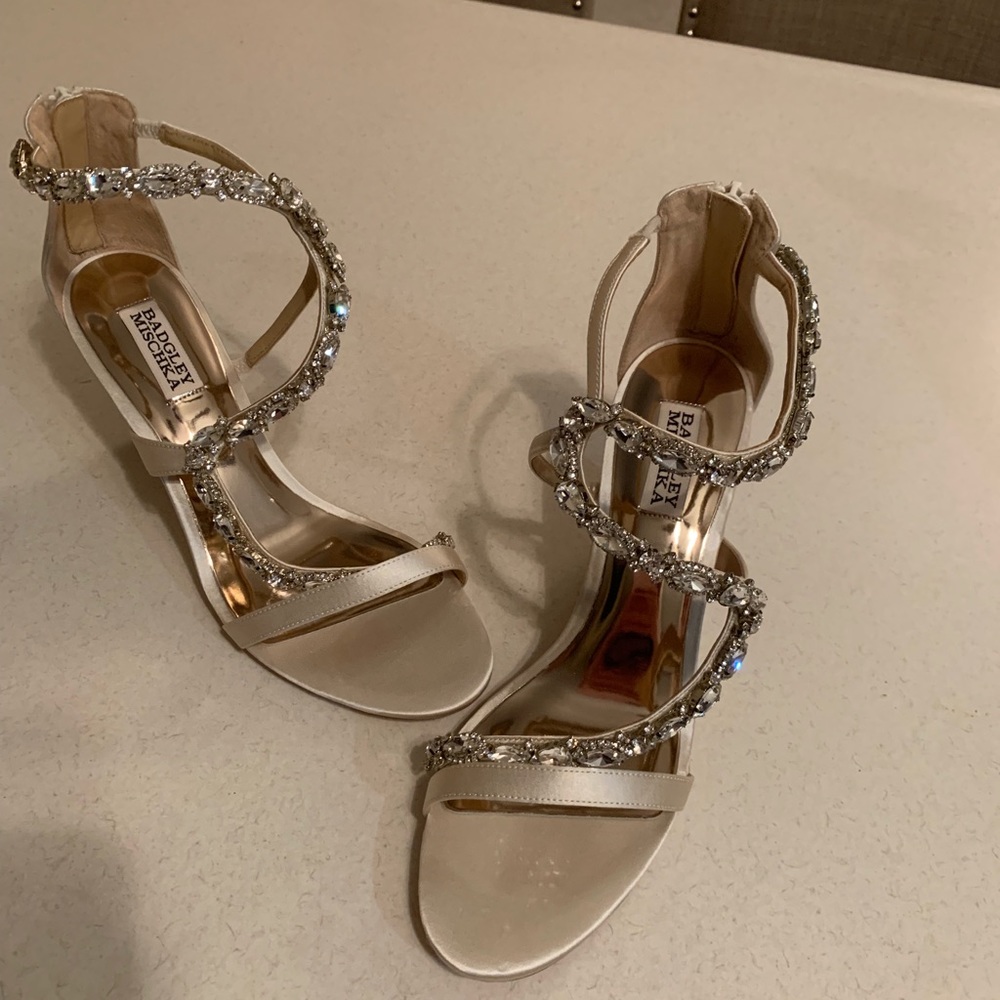 Badgley Mischka Wedding wedged